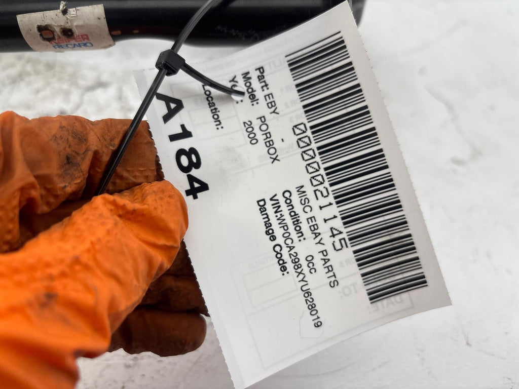 1997 - 2004 Porsche Boxster Front Left Seat Frame Track Rail OEM