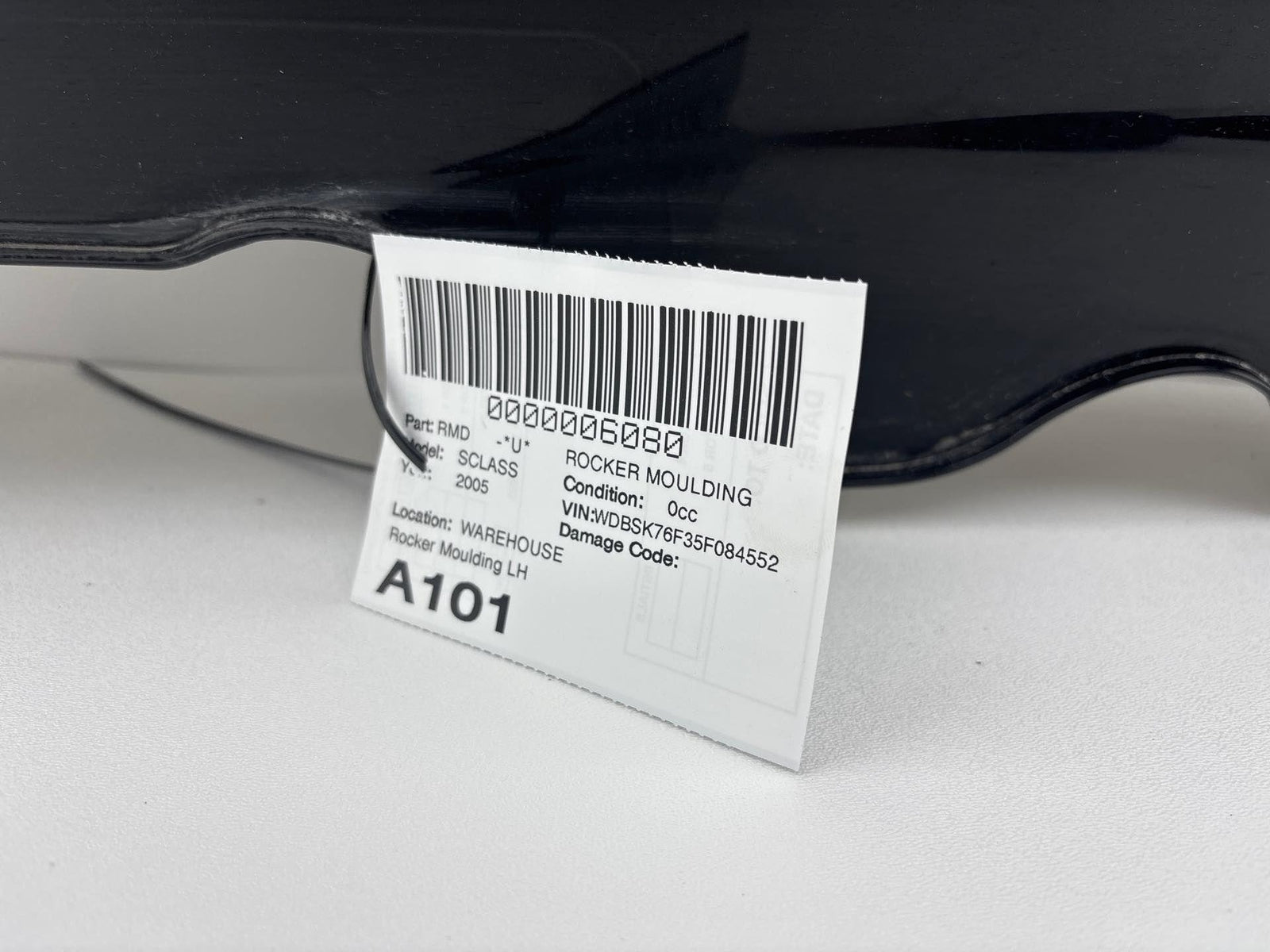 03-09 Mercedes Sl600/550/500 Right Rocker Molding Cover Panel Oem