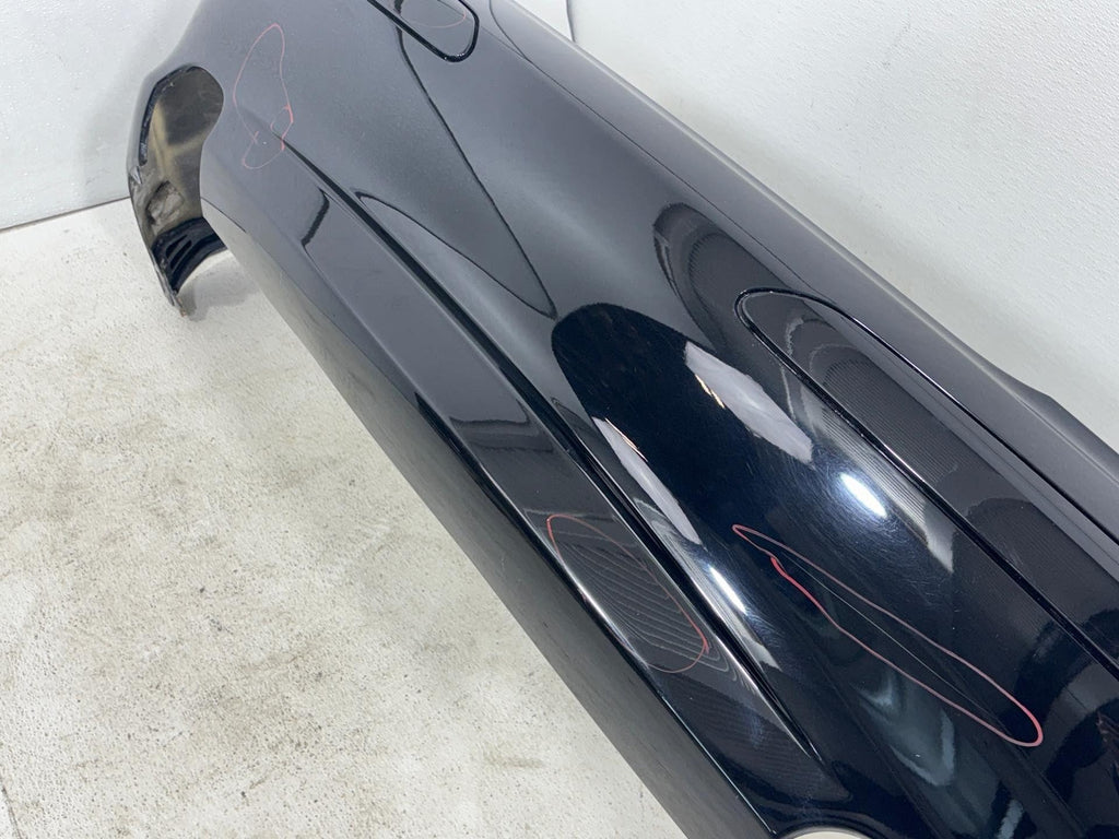 03-08 Mercedes R230 Sl550 Sl600 Rear Bumper Cover Assembly Black 2308850125 Oem