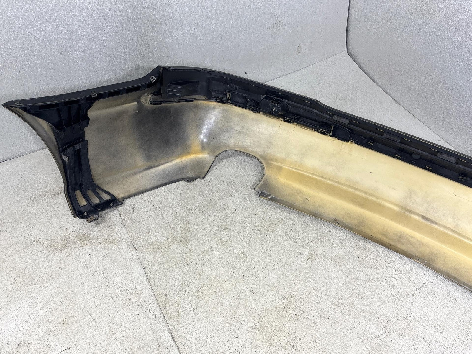 03-08 Mercedes R230 Sl550 Sl600 Rear Bumper Cover Assembly Black 2308850125 Oem