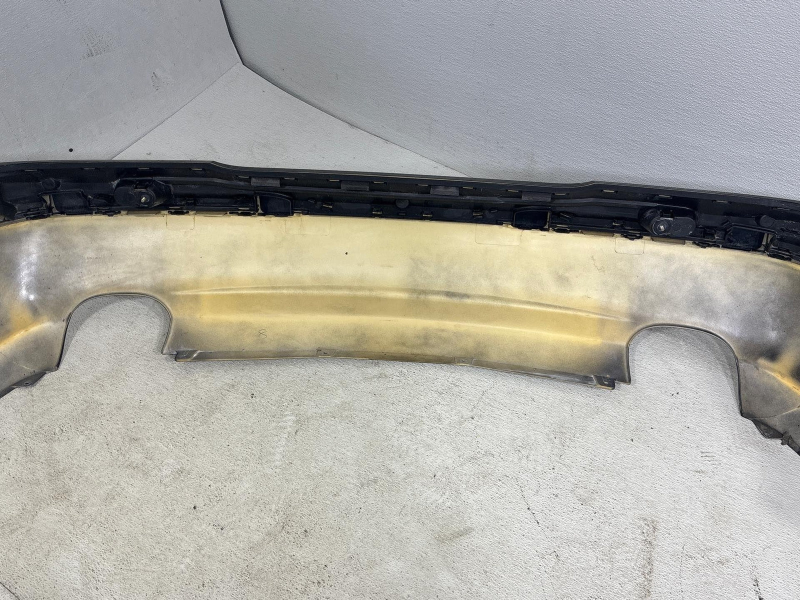 03-08 Mercedes R230 Sl550 Sl600 Rear Bumper Cover Assembly Black 2308850125 Oem