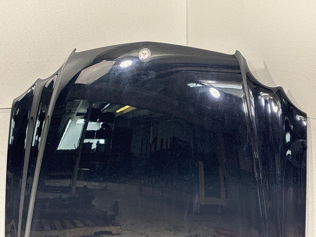03-05 Mercedes R230 Sl600/500 Sl55/65 Hood Cover Panel Assembly Black Oem