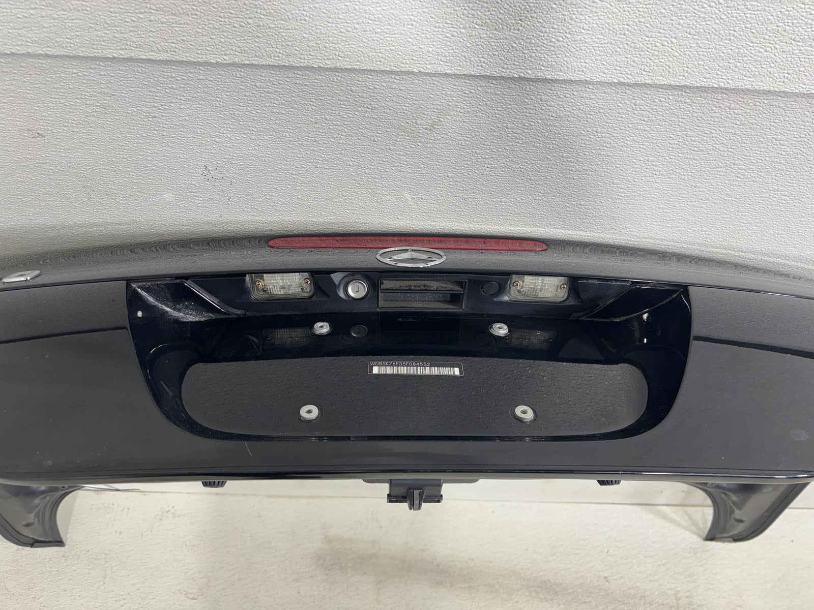 03-12 Mercedes R230 Sl600/500 Sl55/65 Rear Trunk Lid Deck Shell Panel Oem