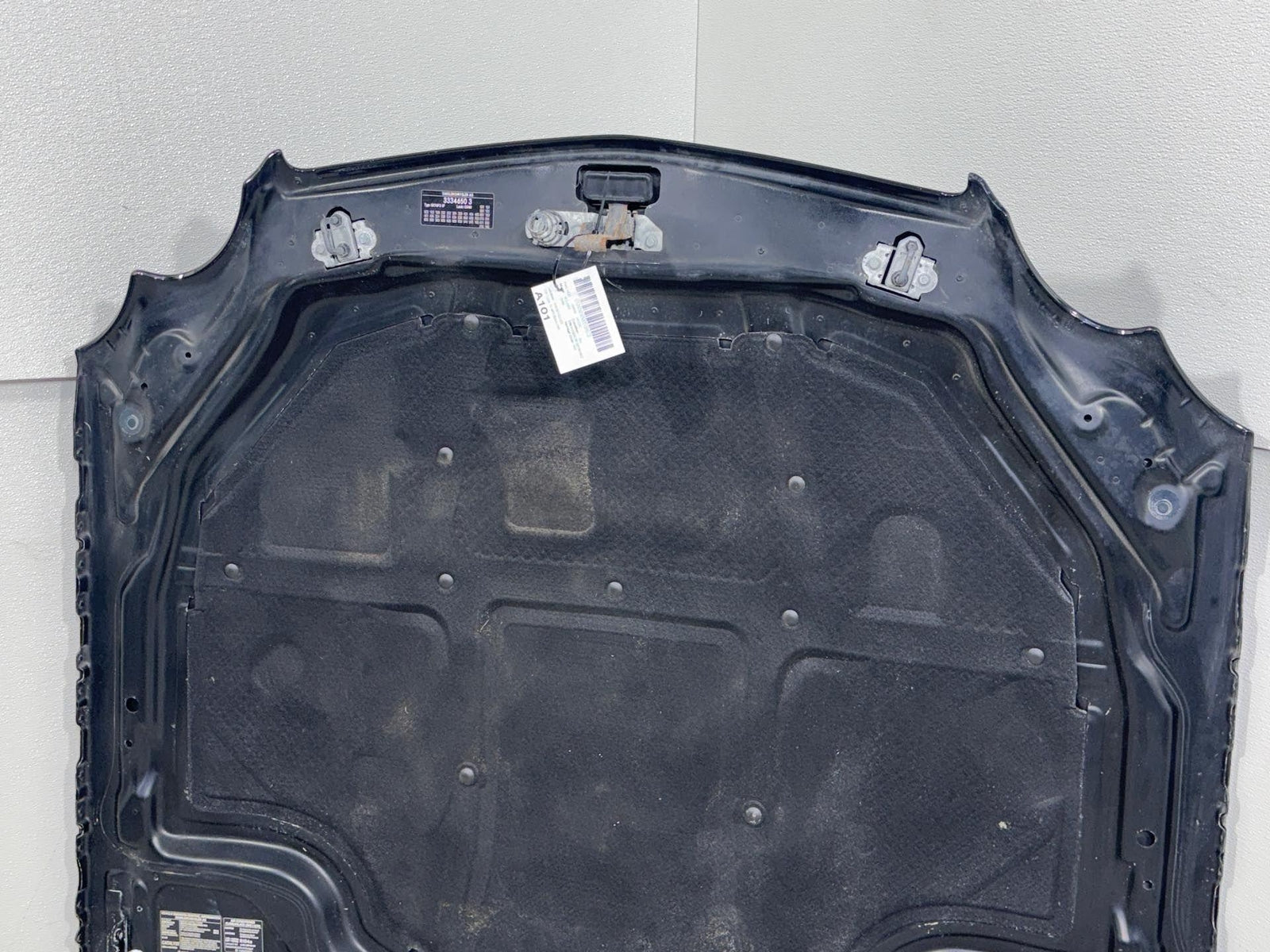 03-05 Mercedes R230 Sl600/500 Sl55/65 Hood Cover Panel Assembly Black Oem