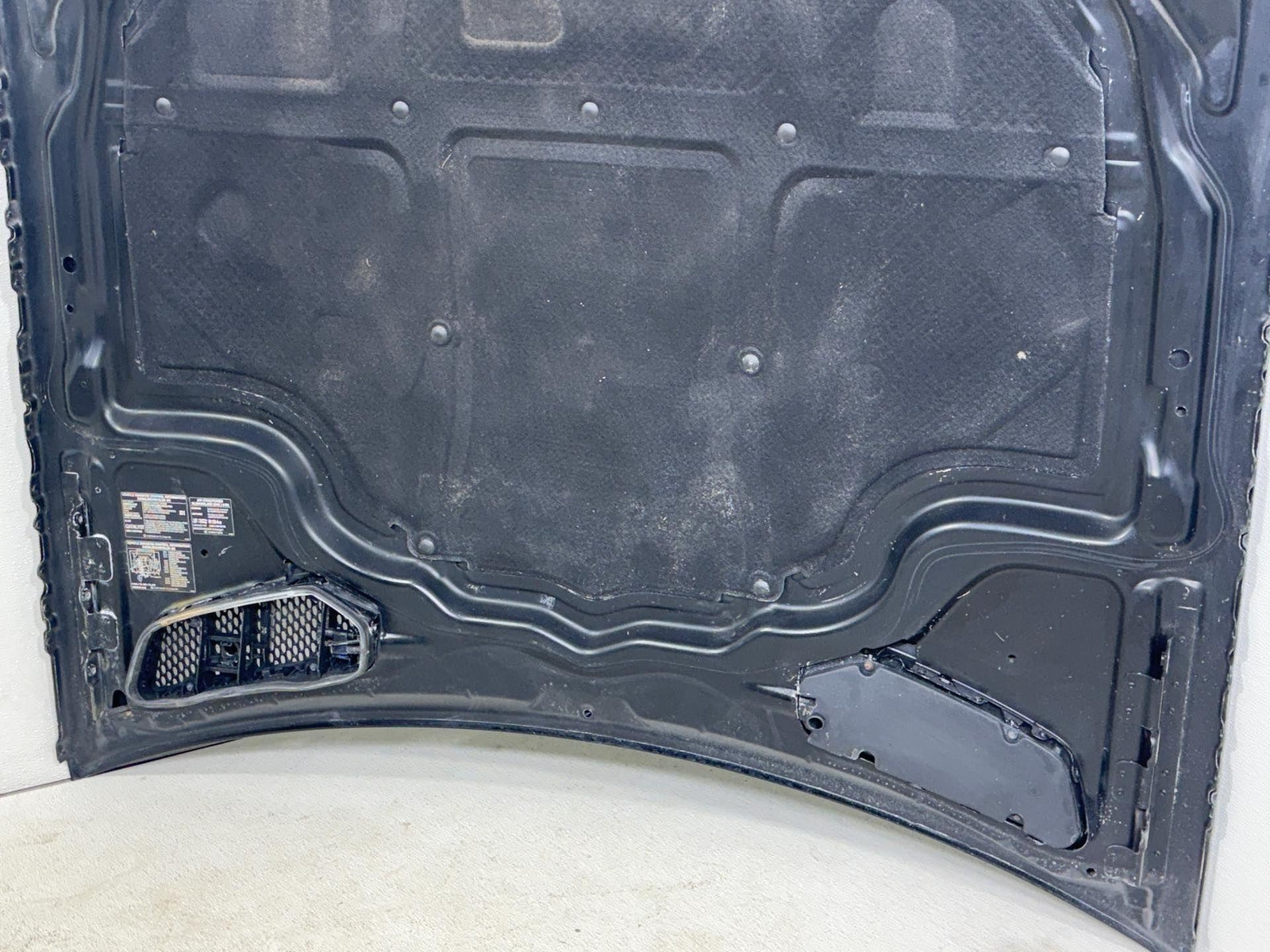 03-05 Mercedes R230 Sl600/500 Sl55/65 Hood Cover Panel Assembly Black Oem