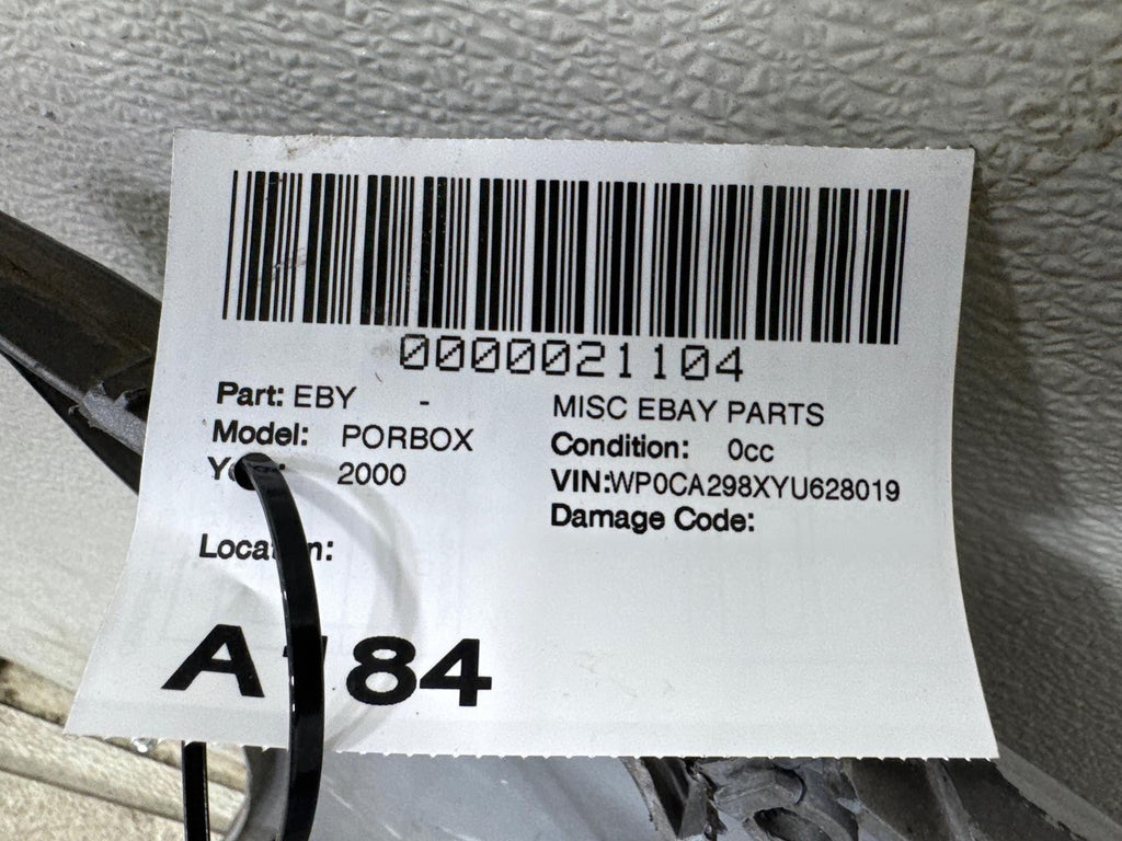 1997 - 2002 Porsche Boxster Front Bumper Cover Panel OEM