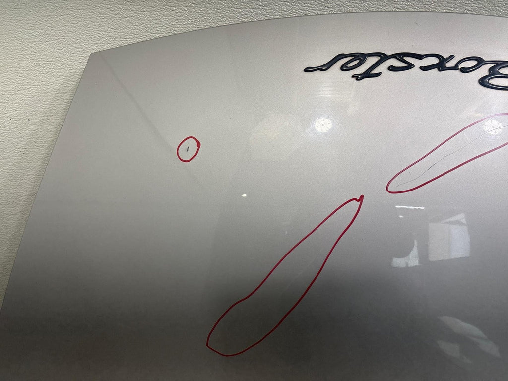 1997-2004 Porsche Boxster Rear Trunk Deck Engine Cover Lid Panel OEM