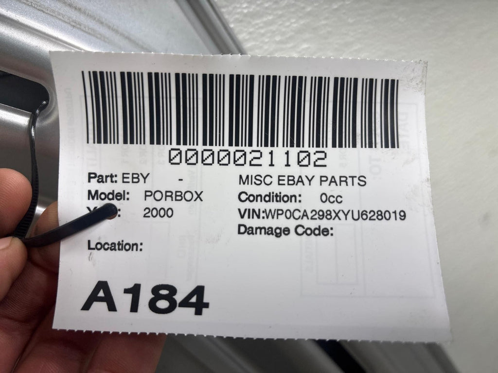 1997-2004 Porsche Boxster Rear Trunk Deck Engine Cover Lid Panel OEM