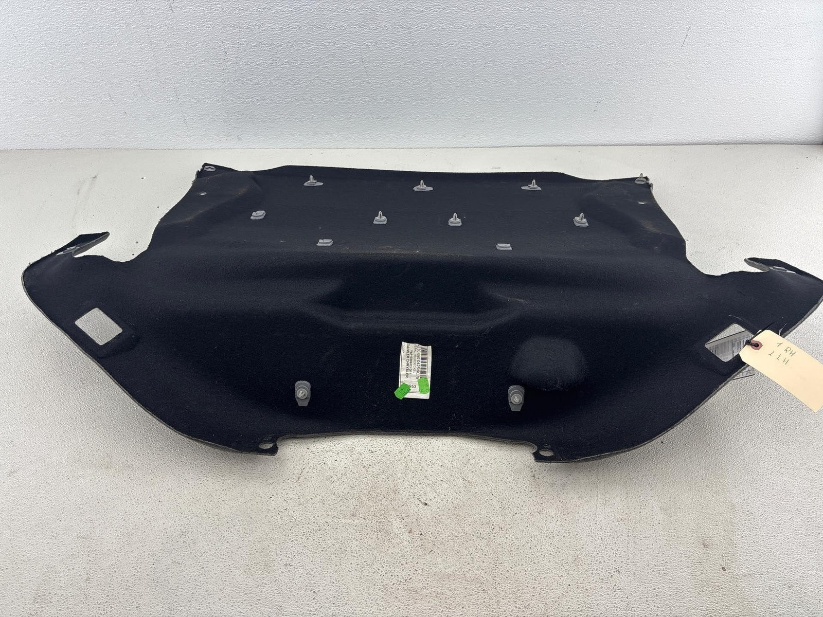 04-12 Mercedes Benz Sl600/500 R230 Rear Carpet Panel Trunk A2306900425 Oem