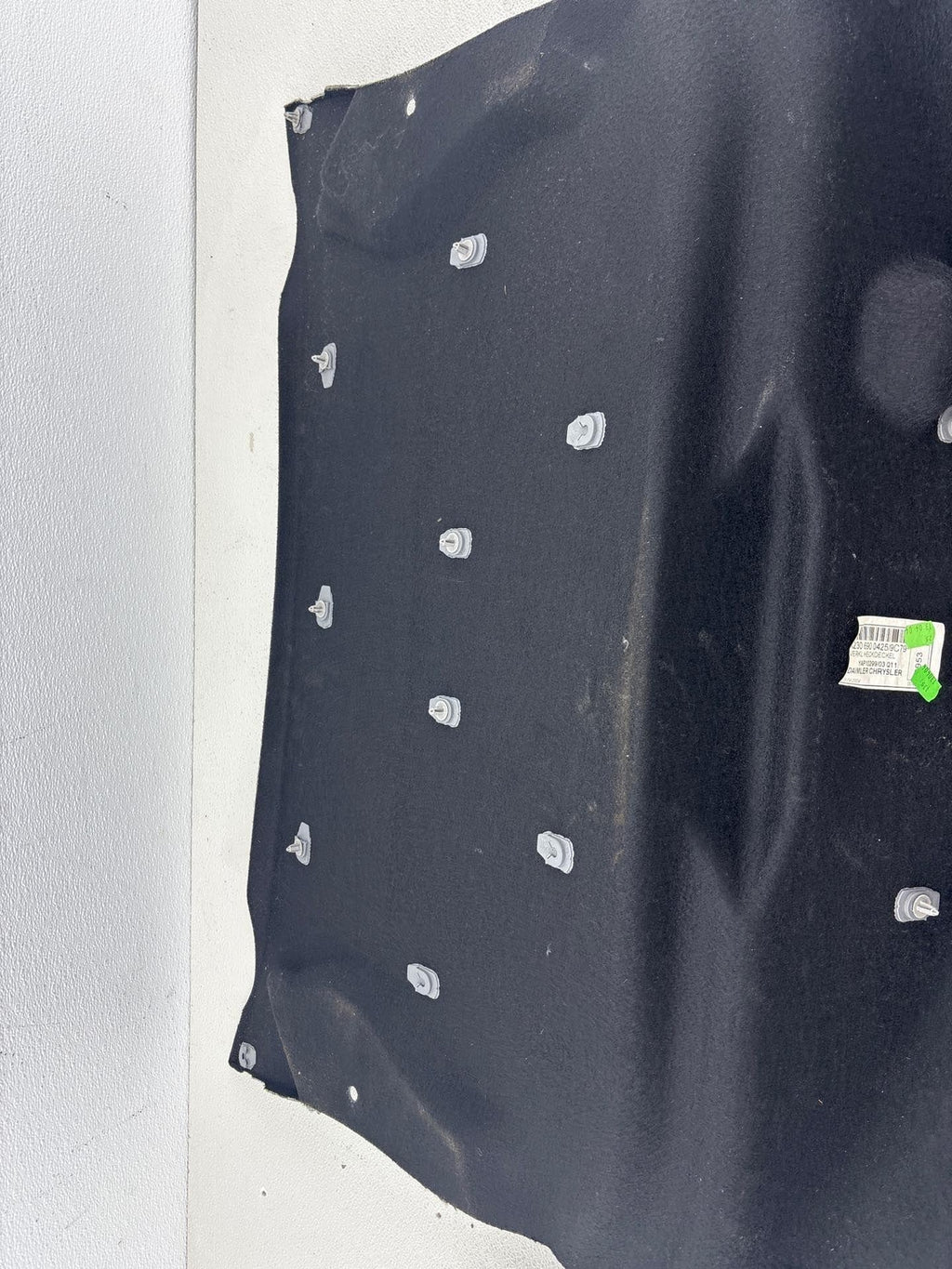 04-12 Mercedes Benz Sl600/500 R230 Rear Carpet Panel Trunk A2306900425 Oem