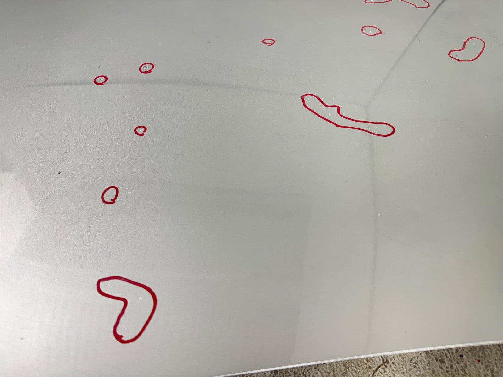 1997-2004 Porsche Boxster 911 Front Hood Bonnet Trunk Lid Silver OEM