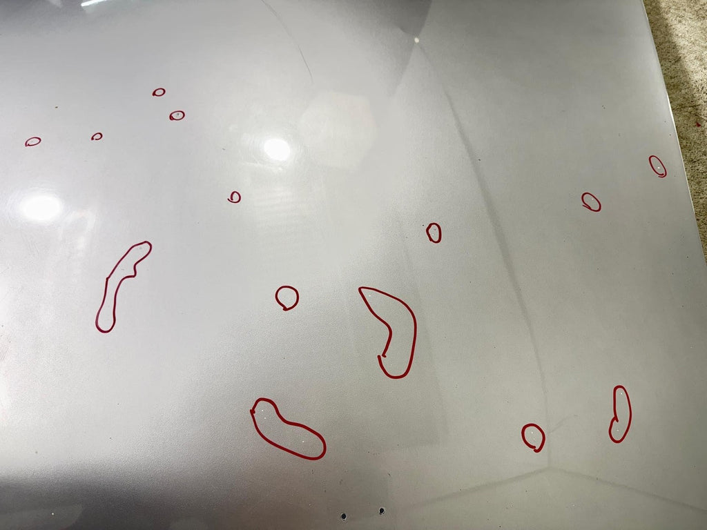 1997-2004 Porsche Boxster 911 Front Hood Bonnet Trunk Lid Silver OEM