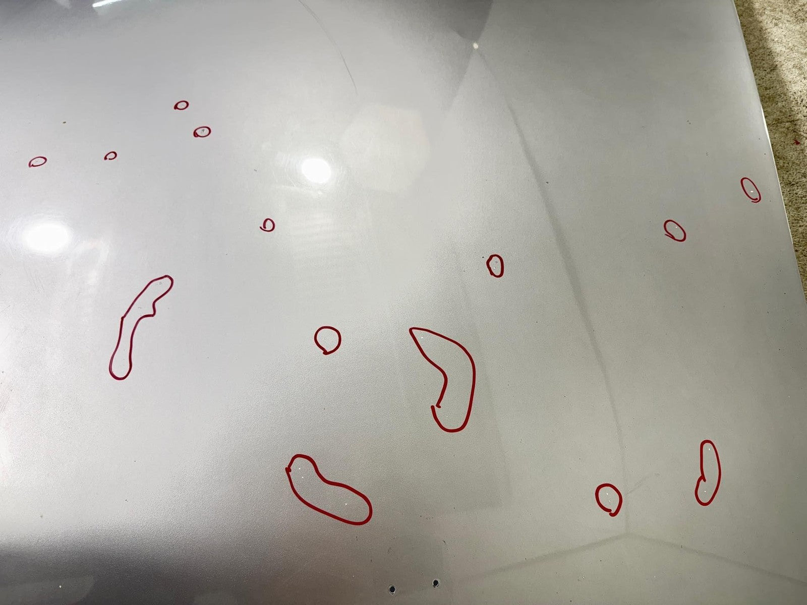 1997-2004 Porsche Boxster 911 Front Hood Bonnet Trunk Lid Silver OEM