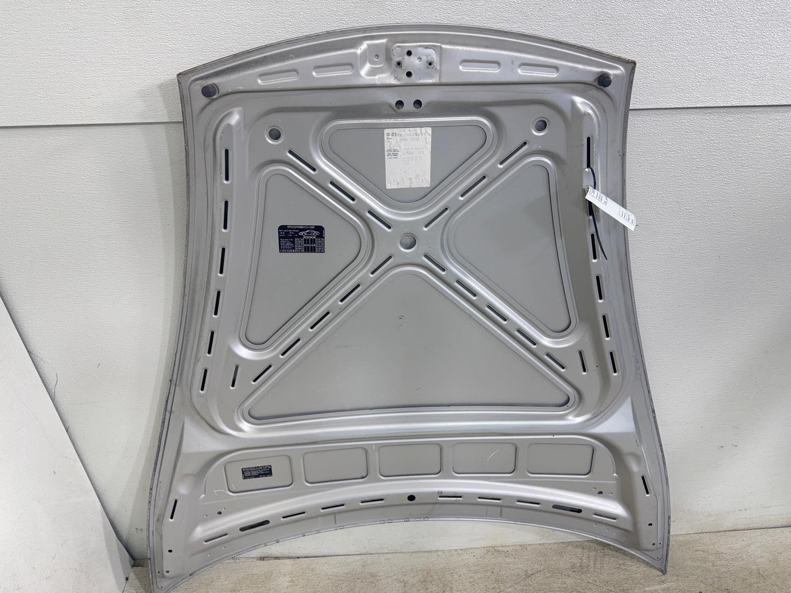 1997-2004 Porsche Boxster 911 Front Hood Bonnet Trunk Lid Silver OEM