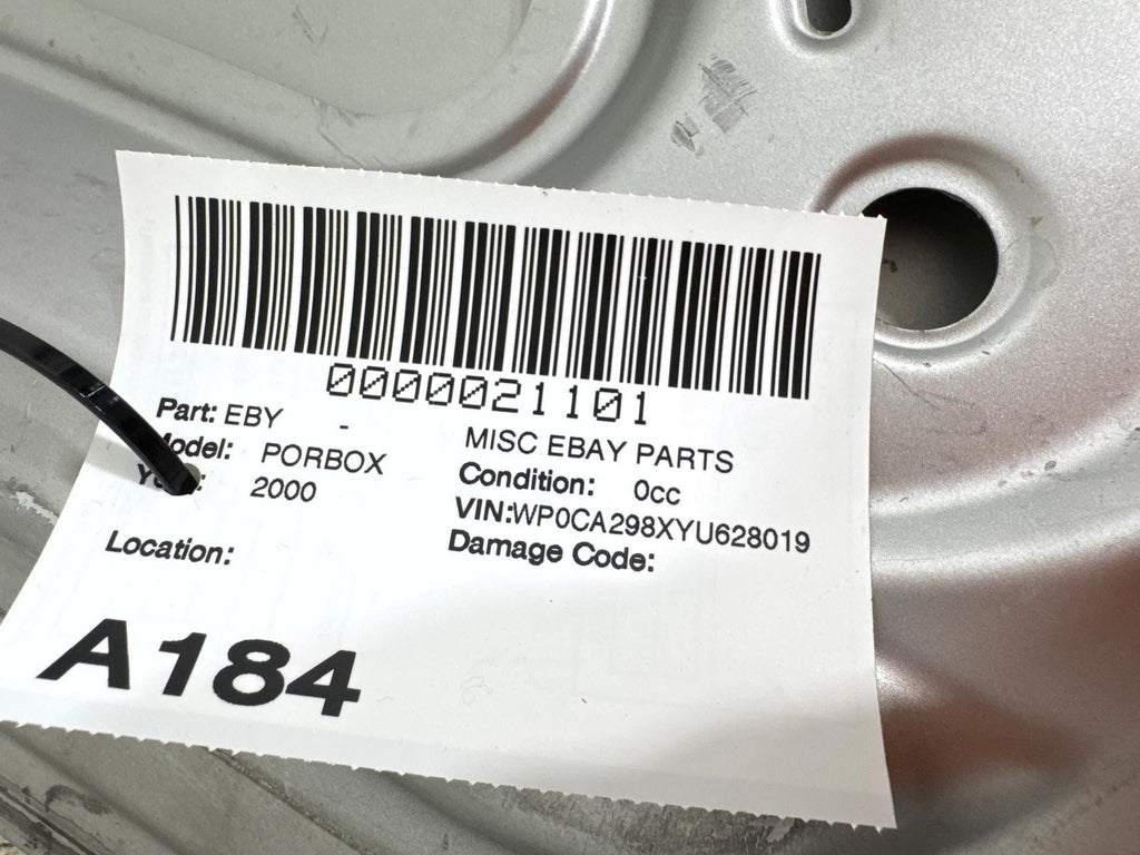 1997-2004 Porsche Boxster 911 Front Hood Bonnet Trunk Lid Silver OEM