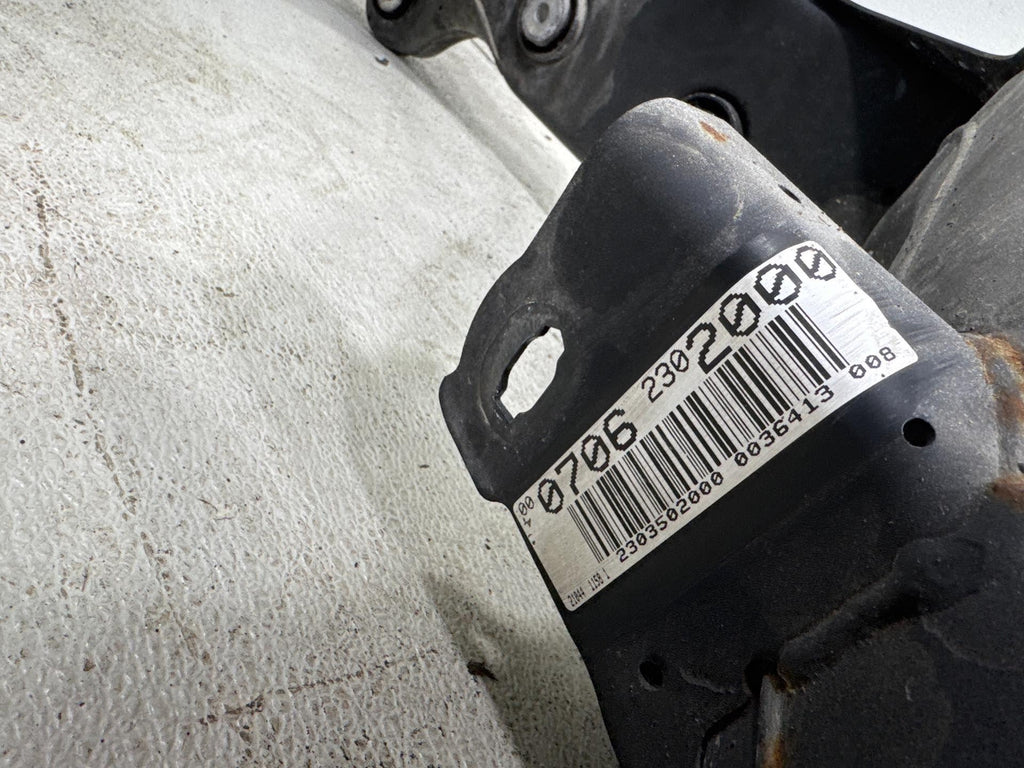 04-09 Mercedes Sl600 Rear Crossmember Sub Frame Bar Subframe Cross Member Oem