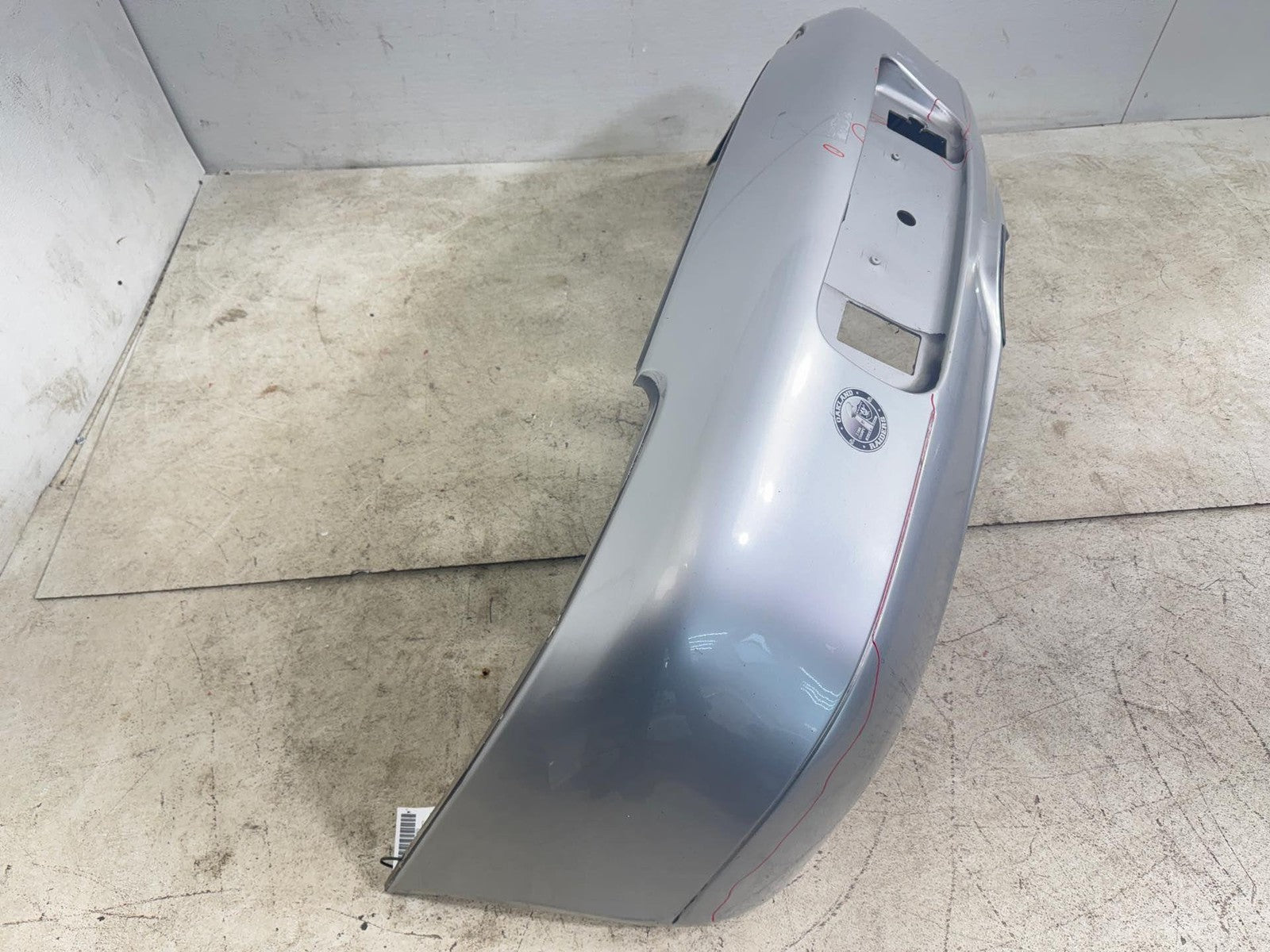 1997-2002 Porsche Boxster Rear Bumper Cover Panel Silver OEM
