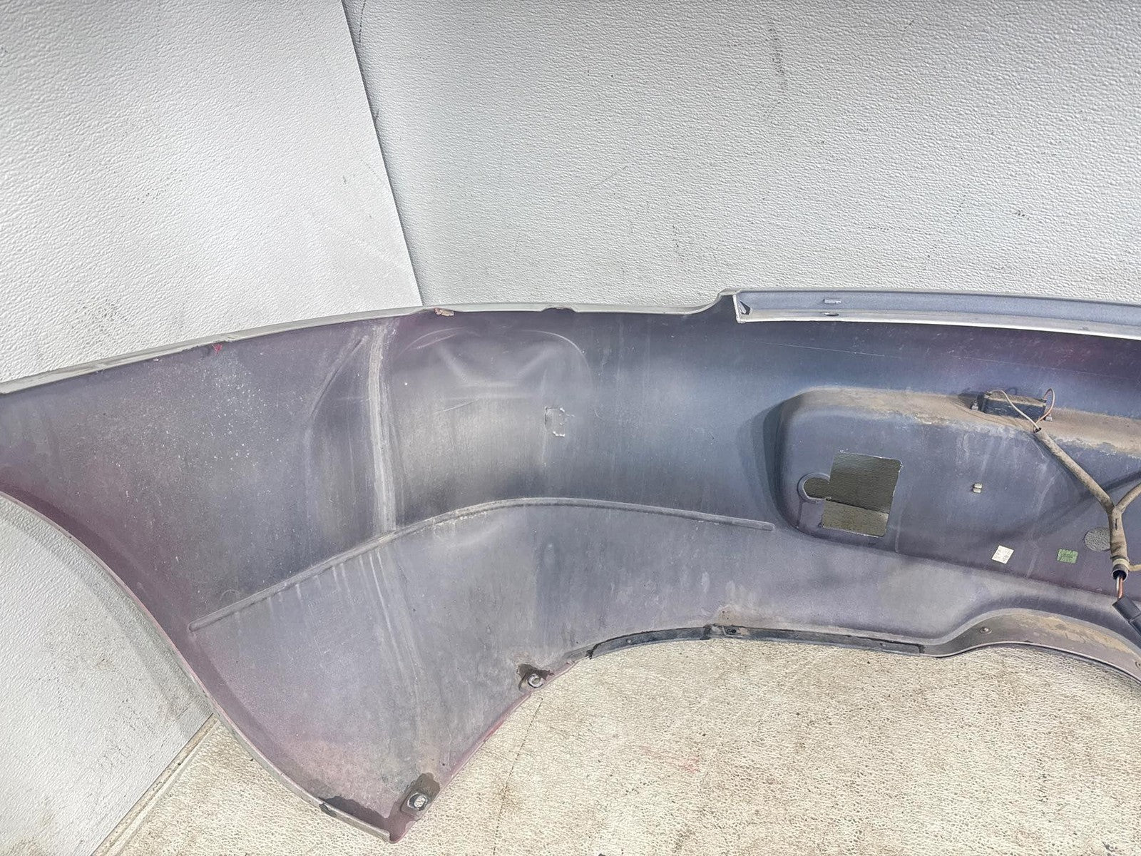 1997-2002 Porsche Boxster Rear Bumper Cover Panel Silver OEM