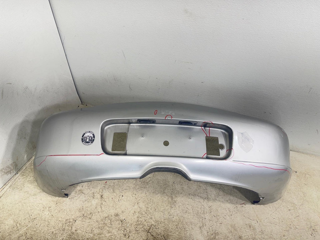 1997-2002 Porsche Boxster Rear Bumper Cover Panel Silver OEM