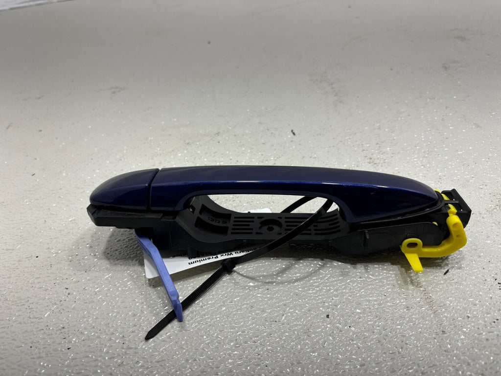 15-21 Subaru Wrx Rear Right Passenger Side Exterior Door Handle Assembly Blue