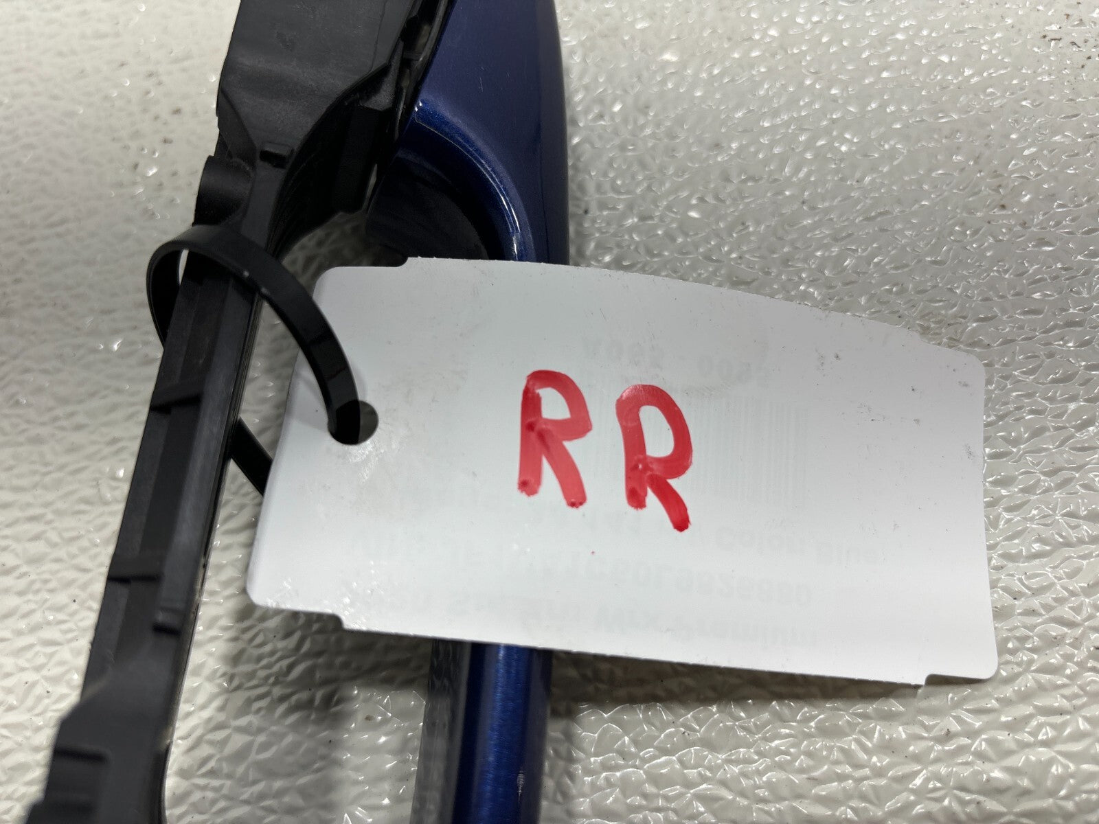 15-21 Subaru Wrx Rear Right Passenger Side Exterior Door Handle Assembly Blue