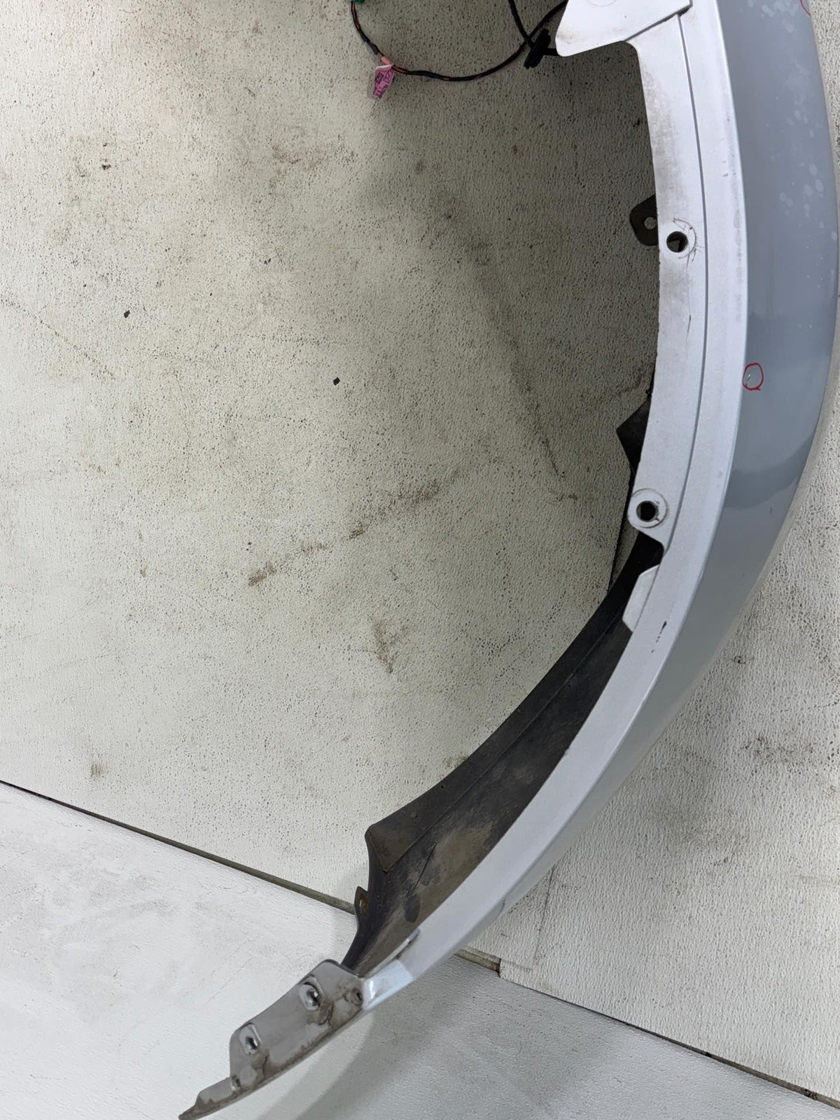 1999-2002 Mercury Cougar Rear Bumper Cover Assembly Silver Oem