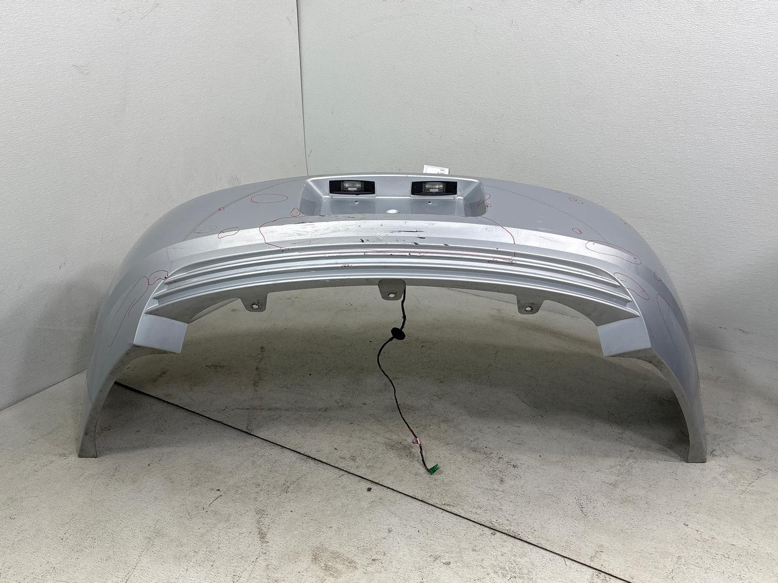 1999-2002 Mercury Cougar Rear Bumper Cover Assembly Silver Oem