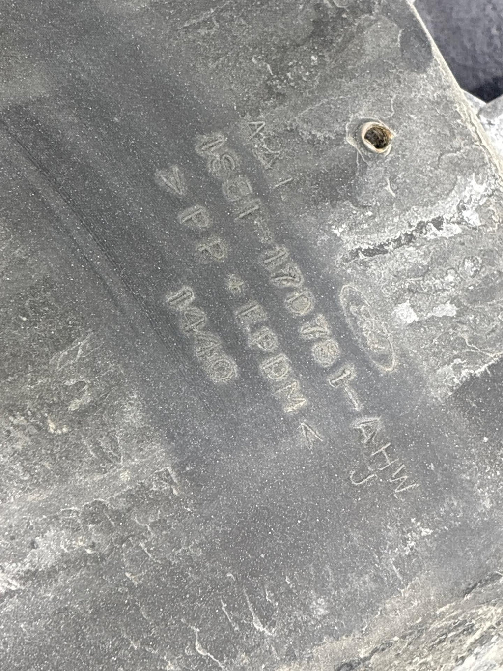 1999-2002 Mercury Cougar Rear Bumper Cover Assembly Silver Oem