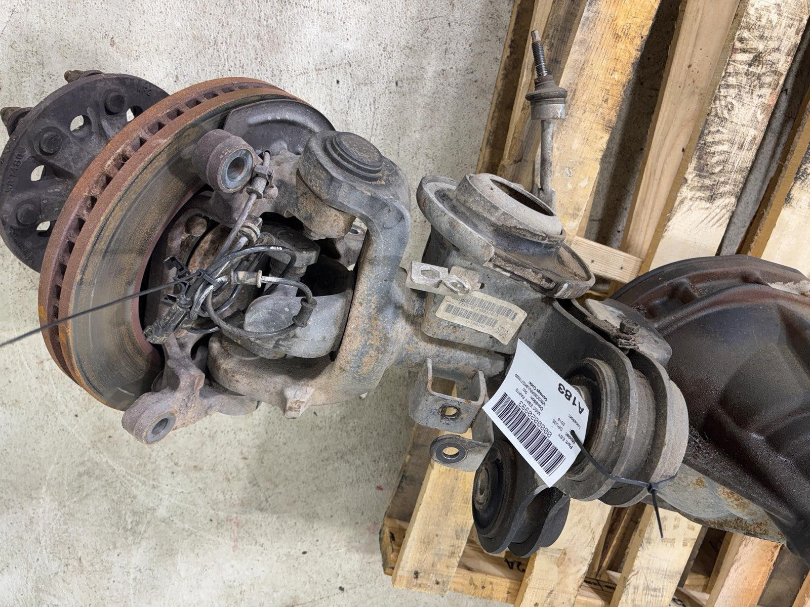 19-21 Dodge Ram Pickup 3500 Series Front Axle Differential 3.73 Ratio Oem