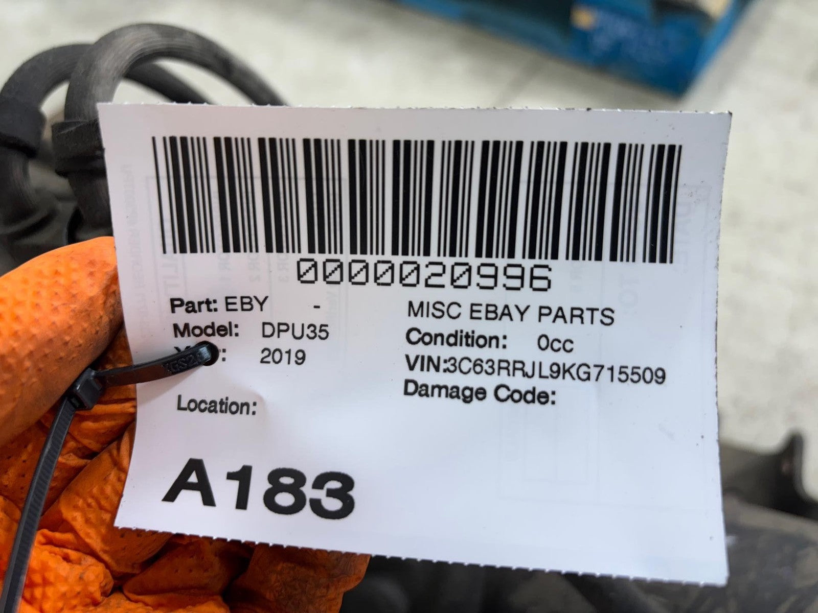 19-23 Dodge Ram Pickup 3500 Series Rear Axle Differential 3.73 Ratio Oem