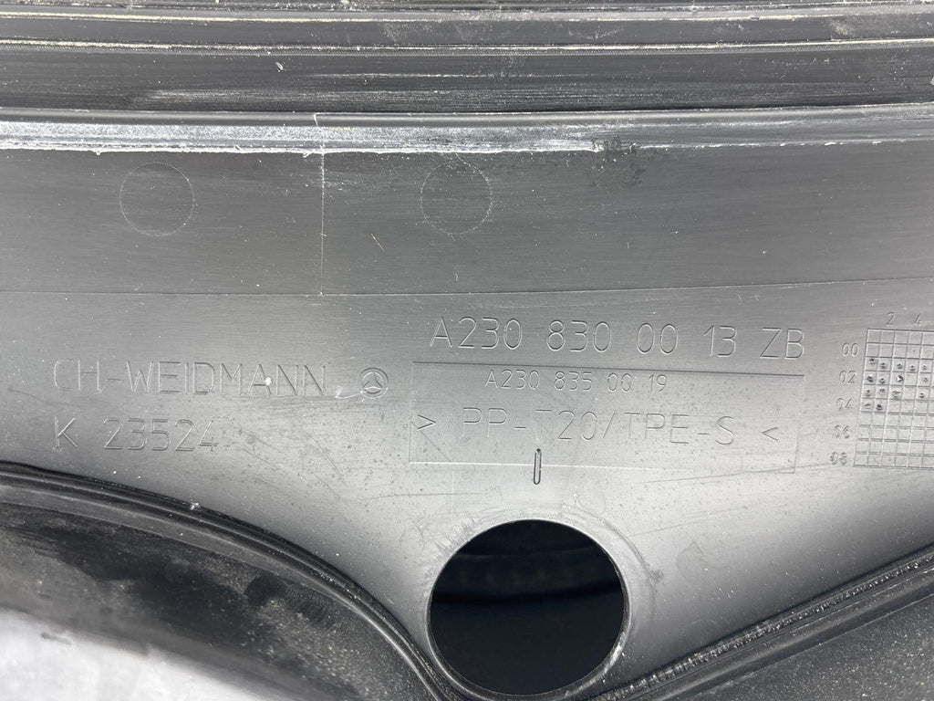 03-06 Mercedes Sl600 Cowl Vent Panel Windshield Window Front Oem A2308300013