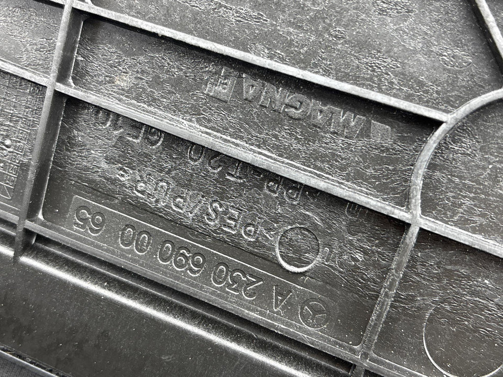 03-06 Mercedes Sl600 Trunk Interior Rear Cargo Luggage Cover Oem