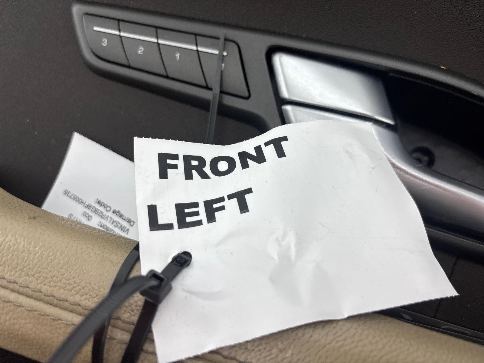 12-19 Range Rover Evoque L538 Front Left Driver Side Door Panel Oem