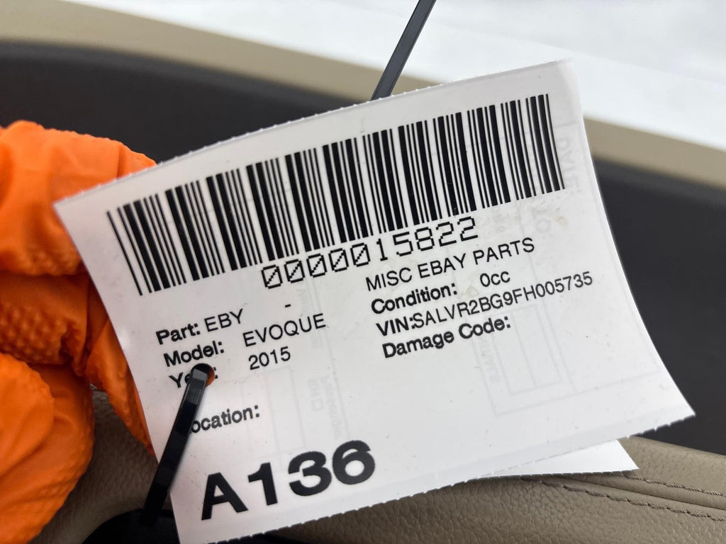 12-19 Range Rover Evoque Front Door Cover Panel Right Passenger Side Oem