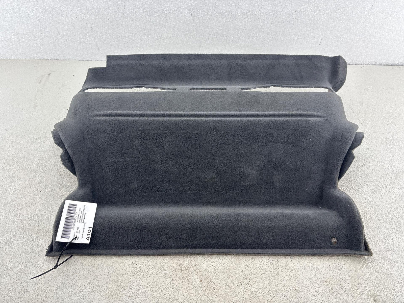 03-06 Mercedes Sl600 Rear Trunk Lid Cargo Area Carpet Trim Cover Oem