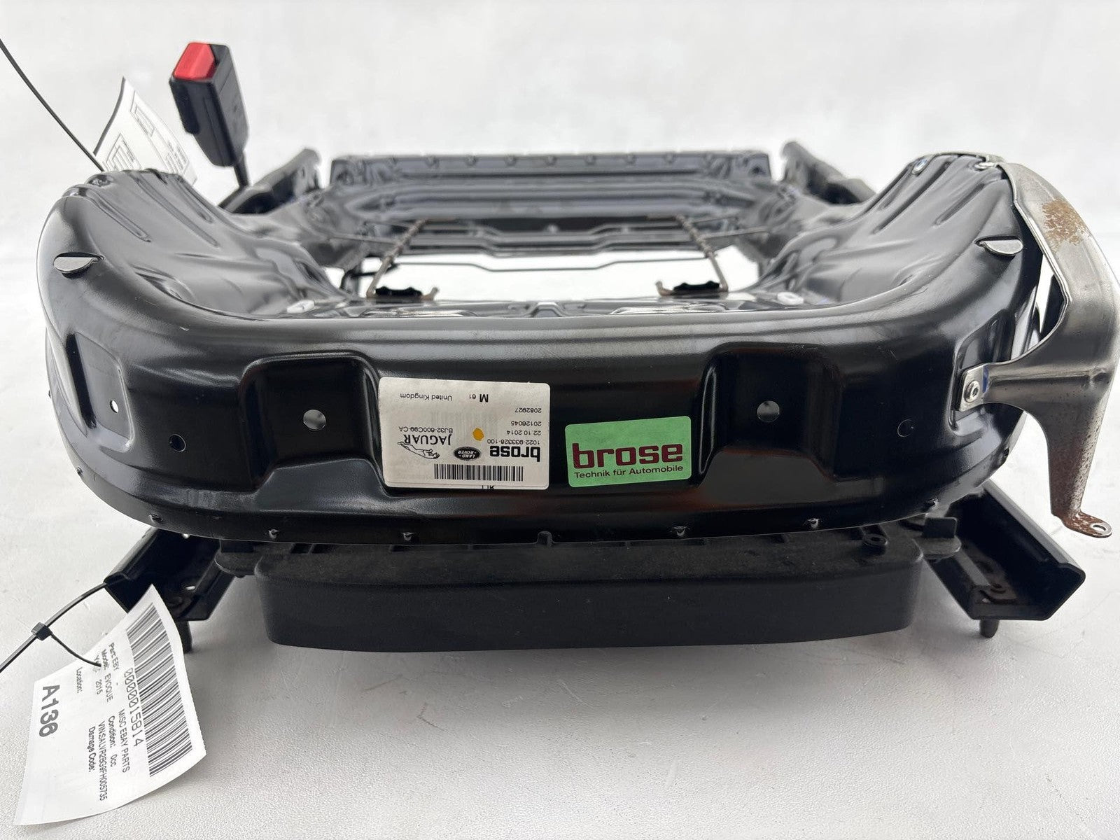 12-15 Range Rover Evoque L538 4Dr Front Left Seat Slide Track Frame Rail Oem