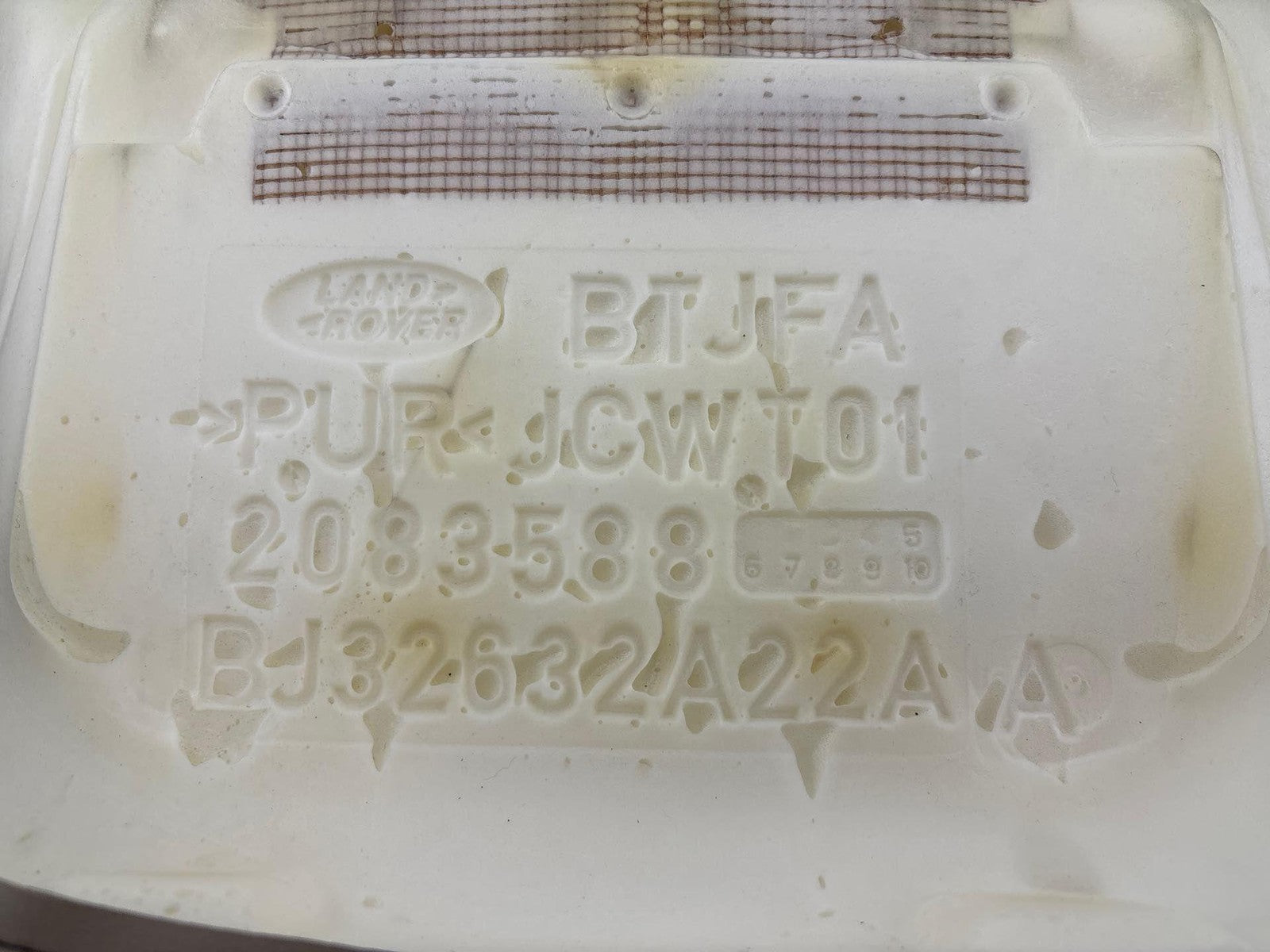 12-15 Lr Range Rover Evoque L538 Front Right Side Lower Bottom Seat Cushion Oem