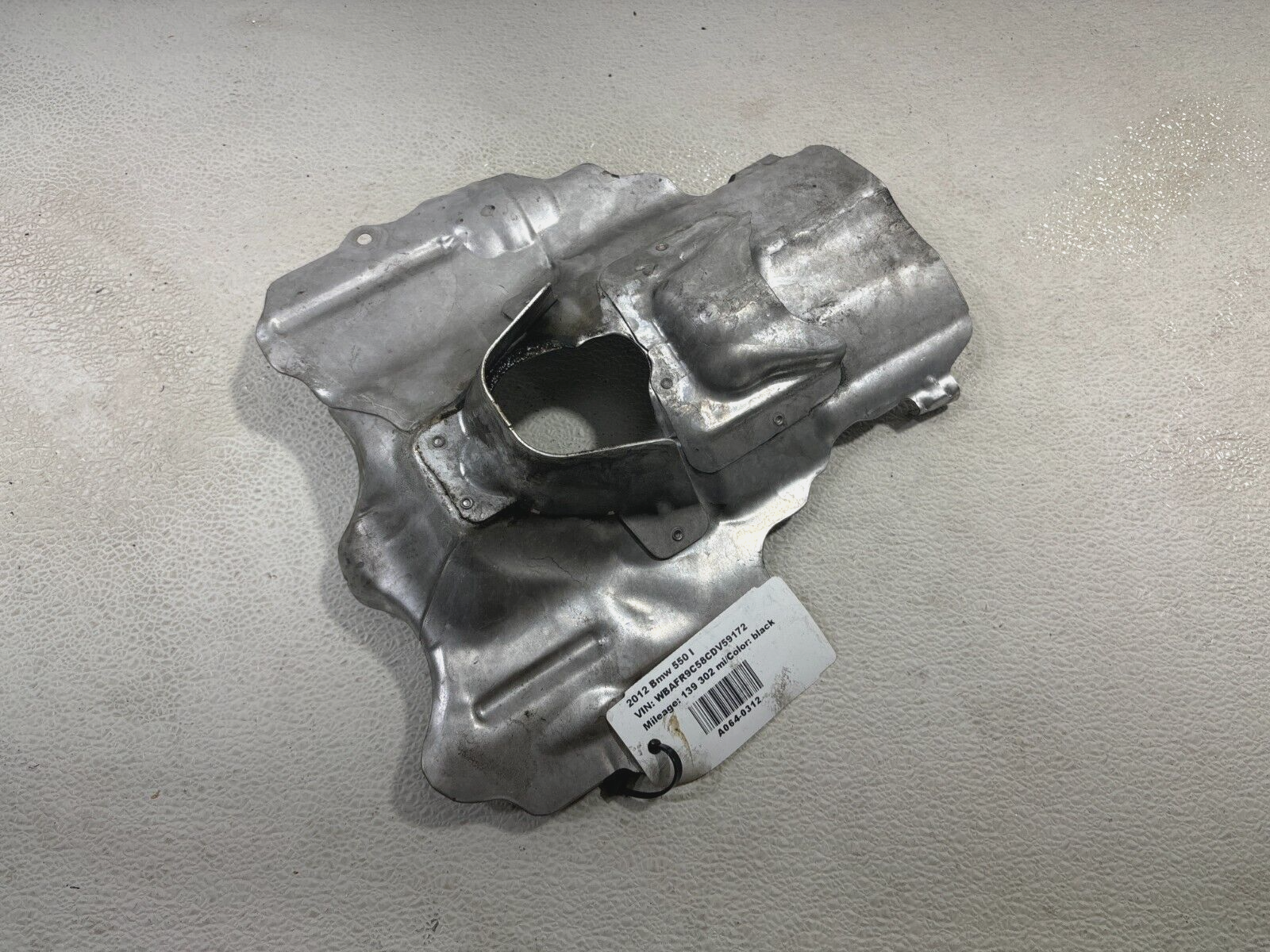 09-12 Bmw Engine Turbo Heat Shield Protection F01 F07 F12 5 6 7 Series 7577004