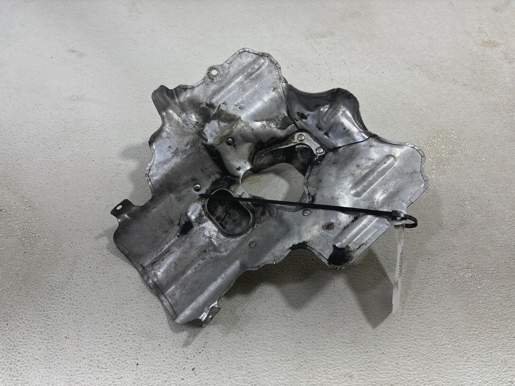 09-12 Bmw Engine Turbo Heat Shield Protection F01 F07 F12 5 6 7 Series 7577004