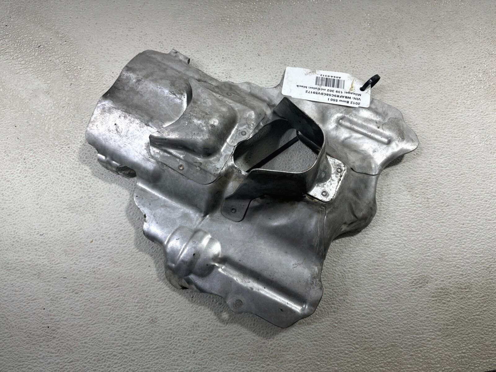 09-12 Bmw Engine Turbo Heat Shield Protection F01 F07 F12 5 6 7 Series 7577004