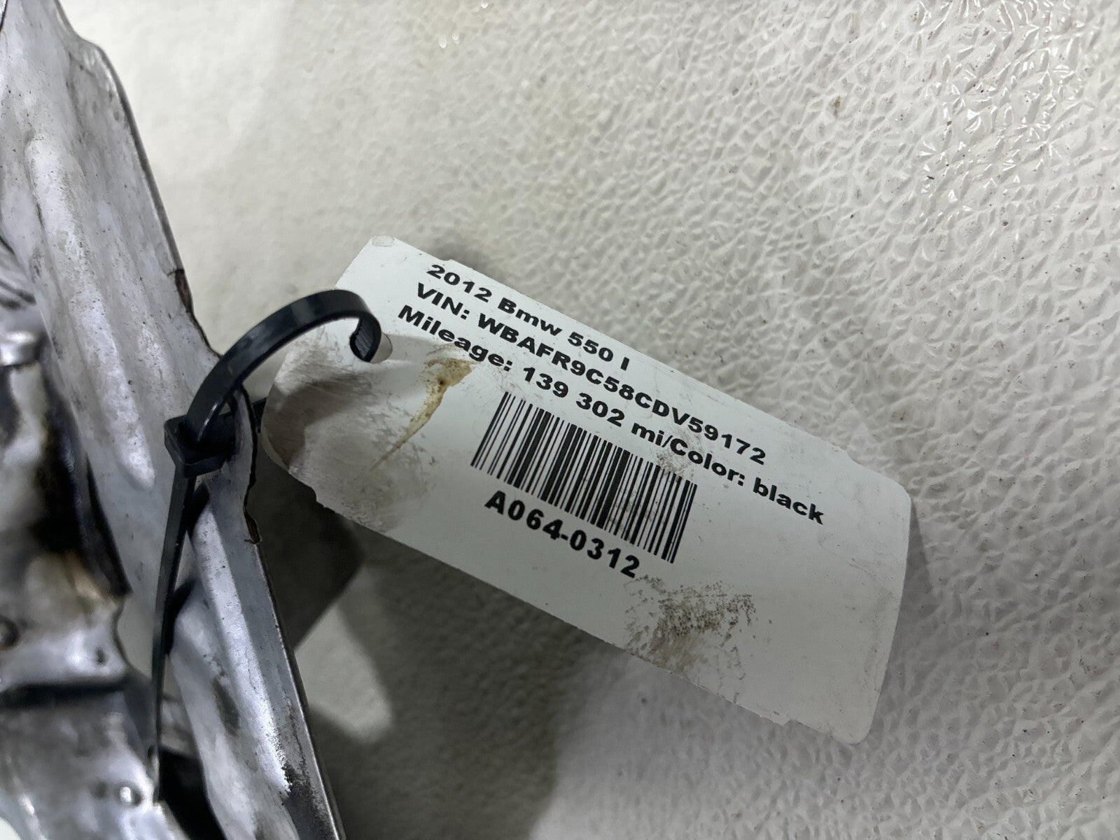 09-12 Bmw Engine Turbo Heat Shield Protection F01 F07 F12 5 6 7 Series 7577004