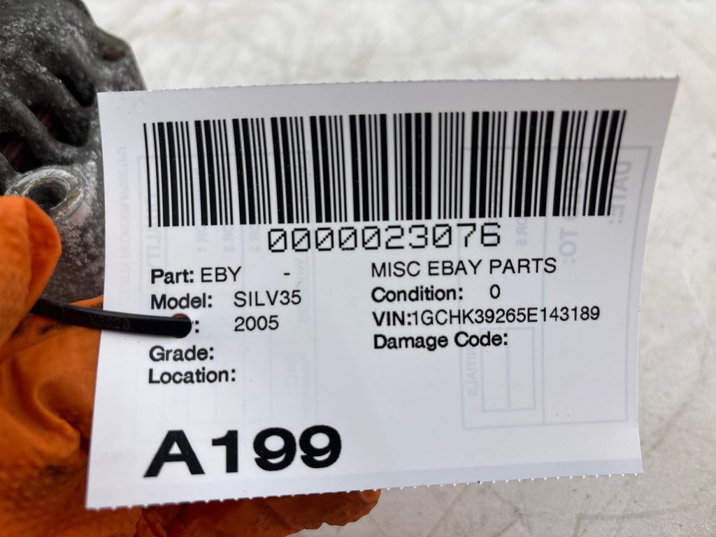 200-2005 Chevrolet Silverado 3500 6.6L Alternator 105 amp OEM