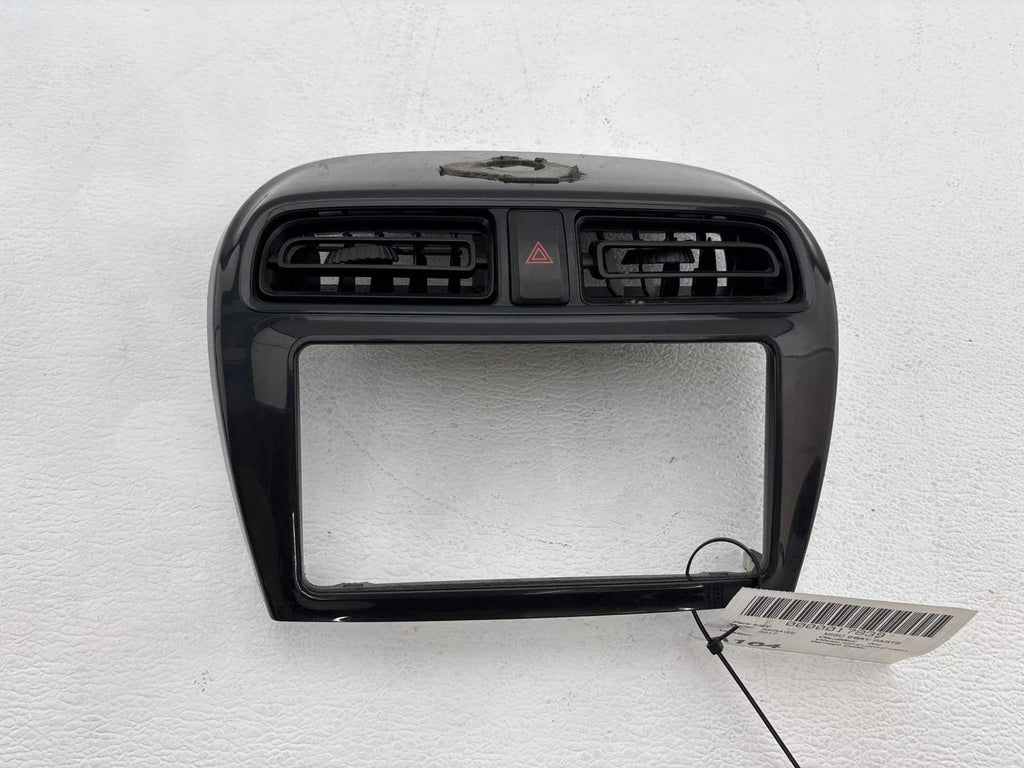15-17 Mitsubishi Mirage G4 Center Dash Black Radio Trim Bezel Panel OEM..