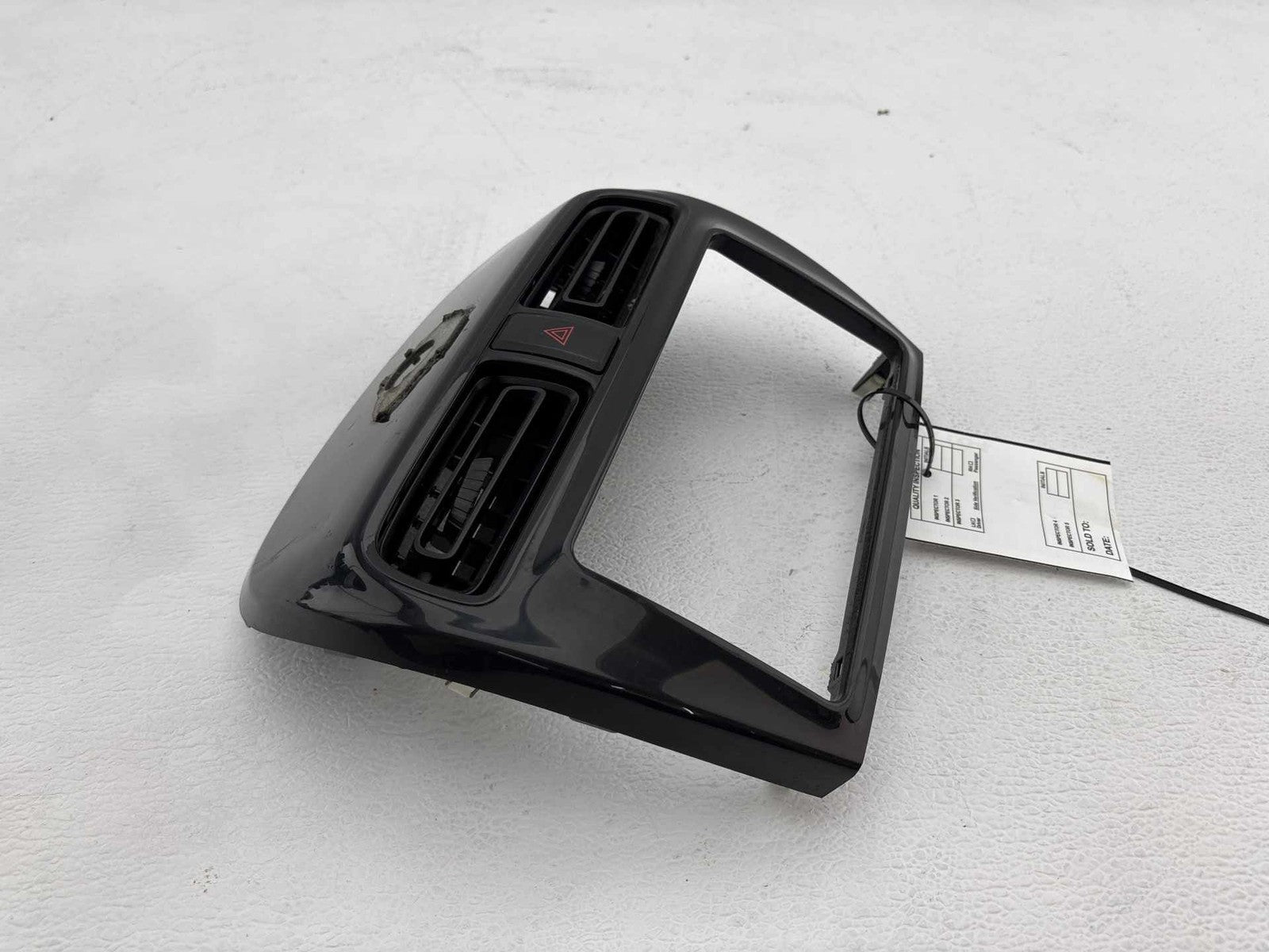 15-17 Mitsubishi Mirage G4 Center Dash Black Radio Trim Bezel Panel OEM..