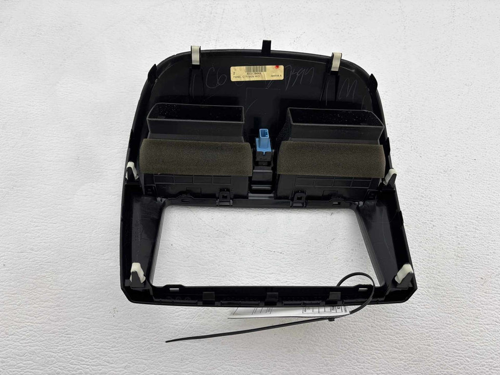 15-17 Mitsubishi Mirage G4 Center Dash Black Radio Trim Bezel Panel OEM..