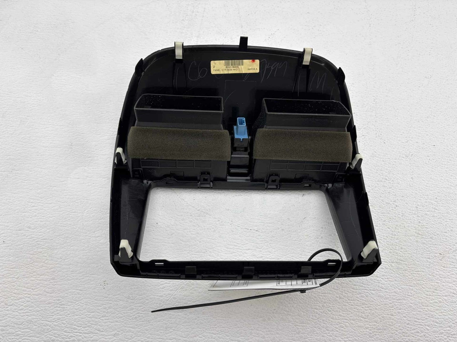 15-17 Mitsubishi Mirage G4 Center Dash Black Radio Trim Bezel Panel OEM..