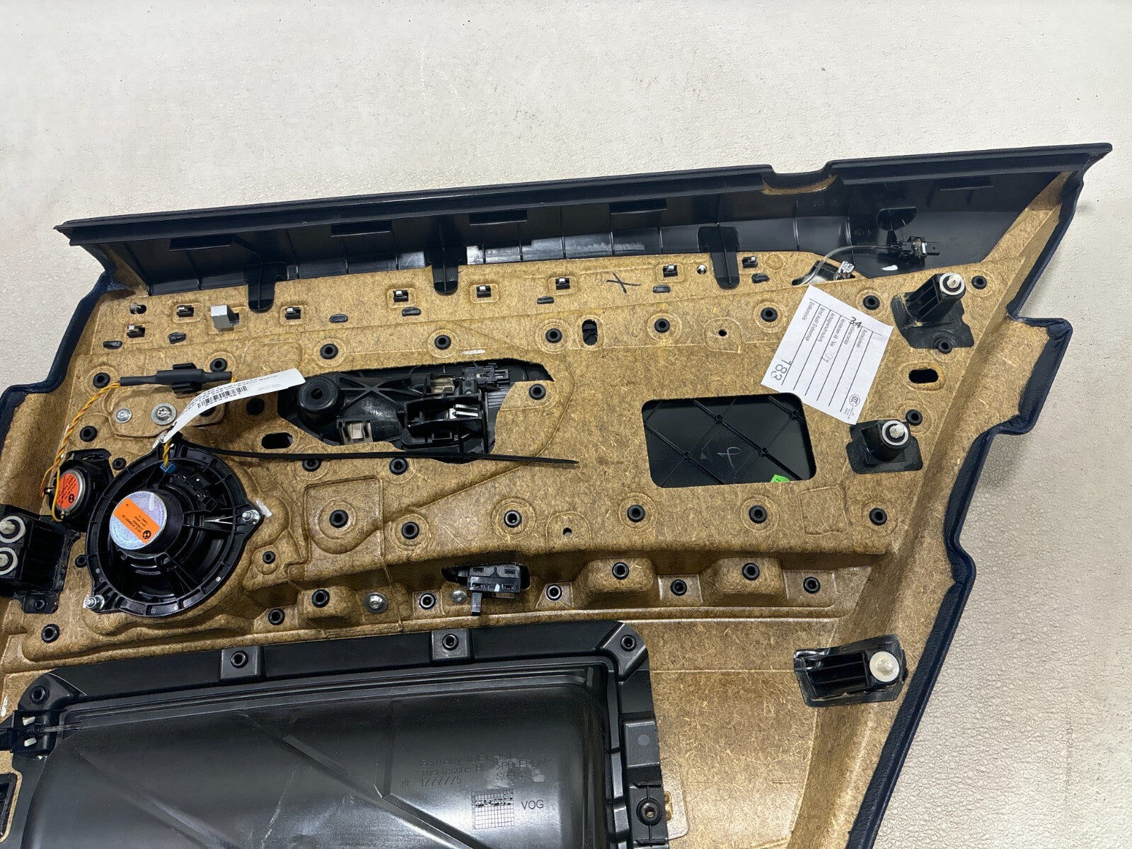 11-16 Bmw 5 Series 528I 550I Rear Left Driver Side Interior Door Trim Panel Oem