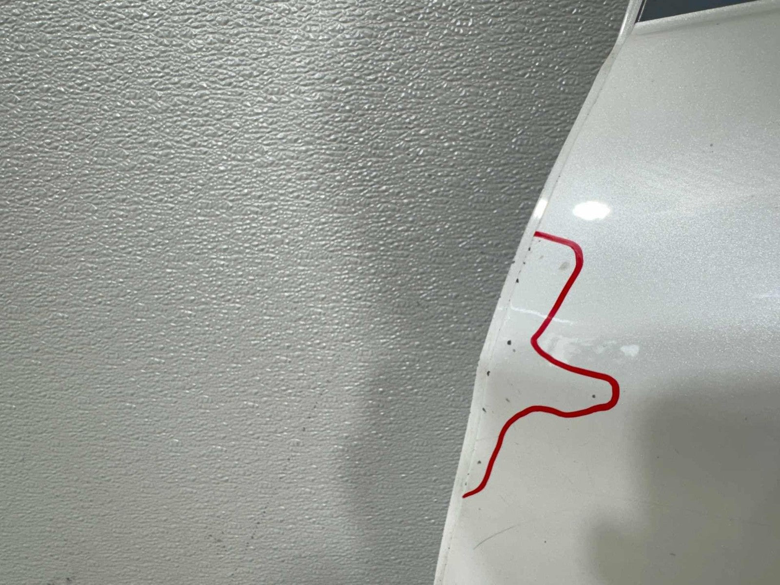 17-20 Mitsubishi Mirage G4 Rear Driver Side Door Shell Panel Oem