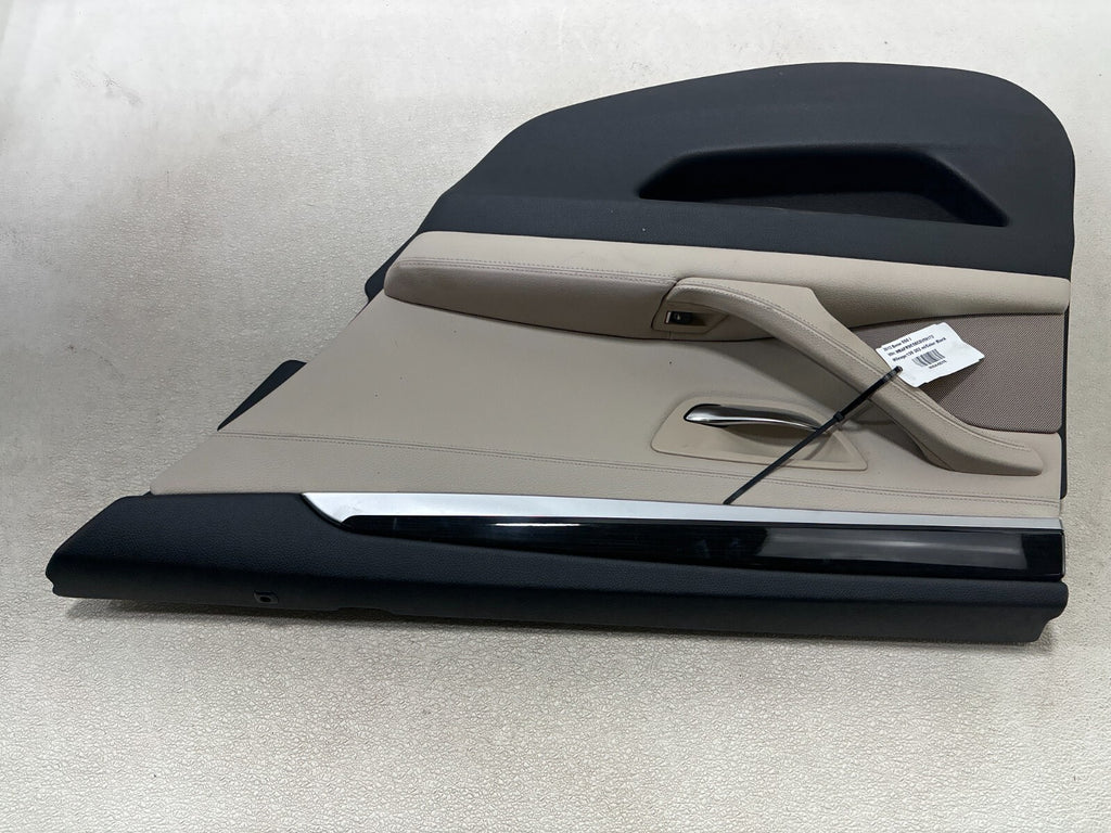 11-16 Bmw 5 Series 528I 550I Rear Right Passenger Side Interior Door Trim Panel