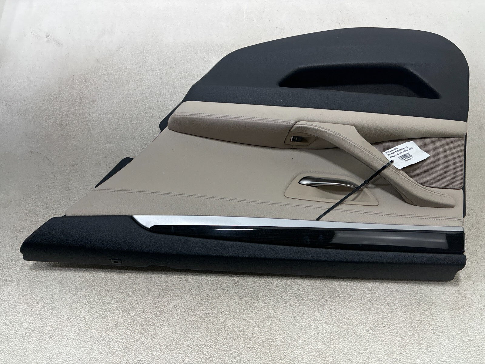 11-16 Bmw 5 Series 528I 550I Rear Right Passenger Side Interior Door Trim Panel